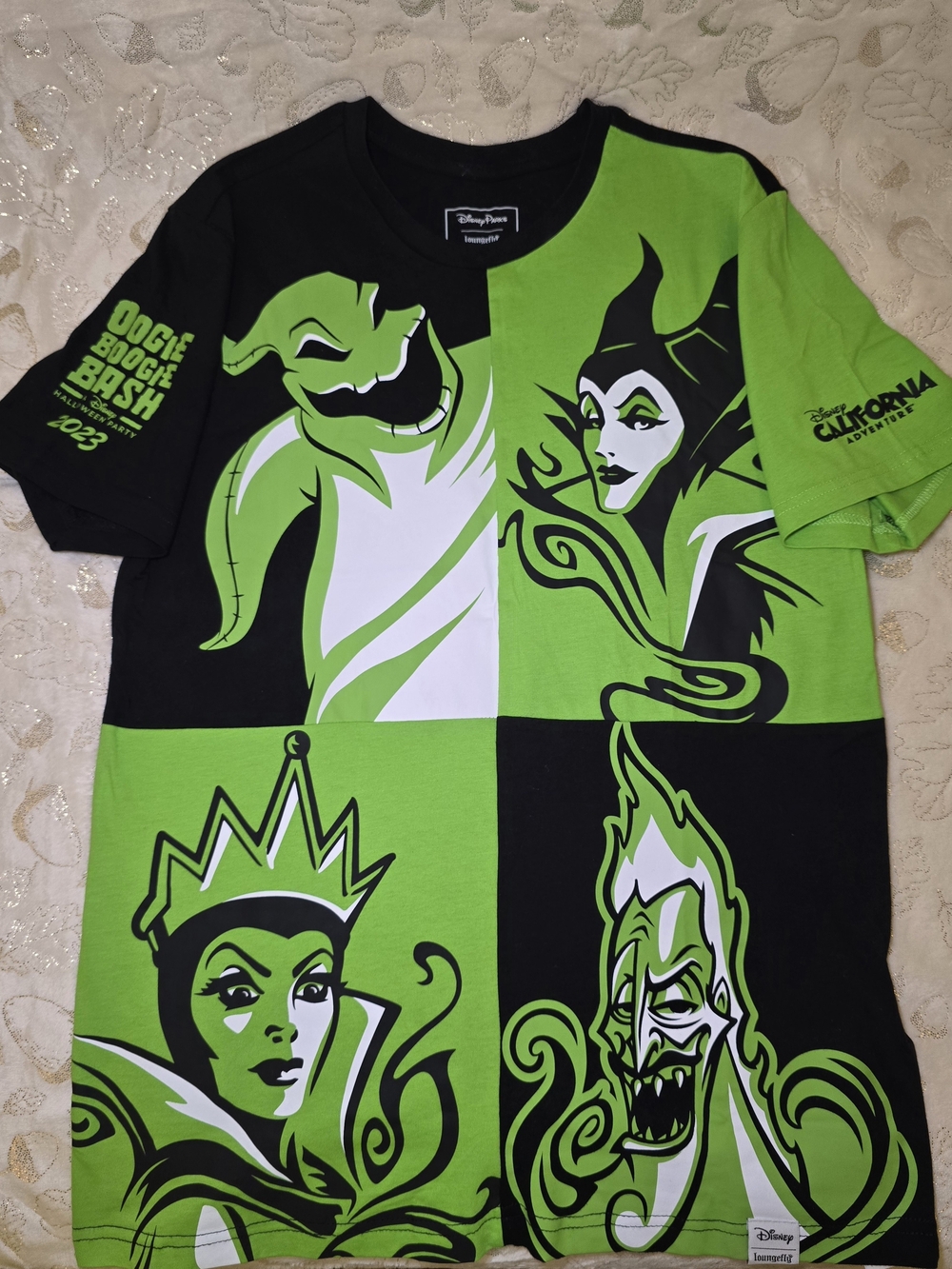 Disney Villains Tee — Green & Black